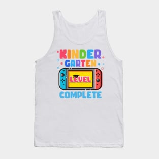 Kindergarten Level Complete Last Day Of School Graduate Gift For Boys Girl Kids Tank Top